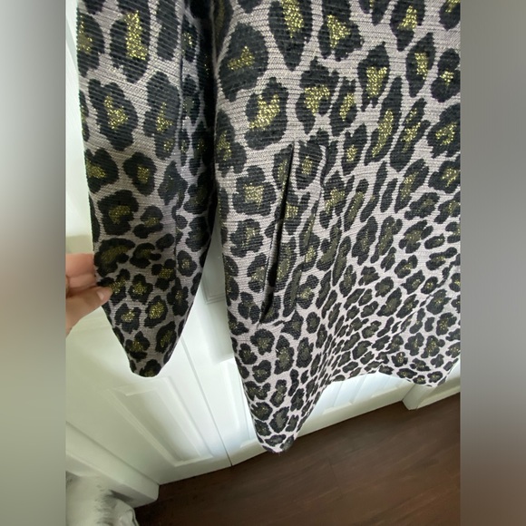 Leopard Print Dolce Cabo Dress Coat XL - Picture 8 of 8